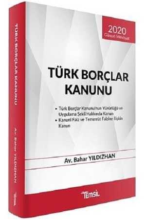 Temsil Türk Borçlar Kanunu Bahar Yıldızhan Temsil Yayınları