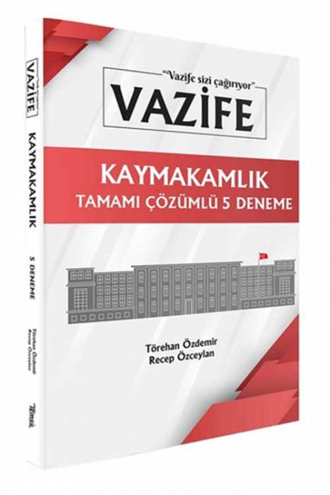 Temsil Vazife Kaymakamlık Tamamı Çözümlü 5 Deneme Temsil Yayınları
