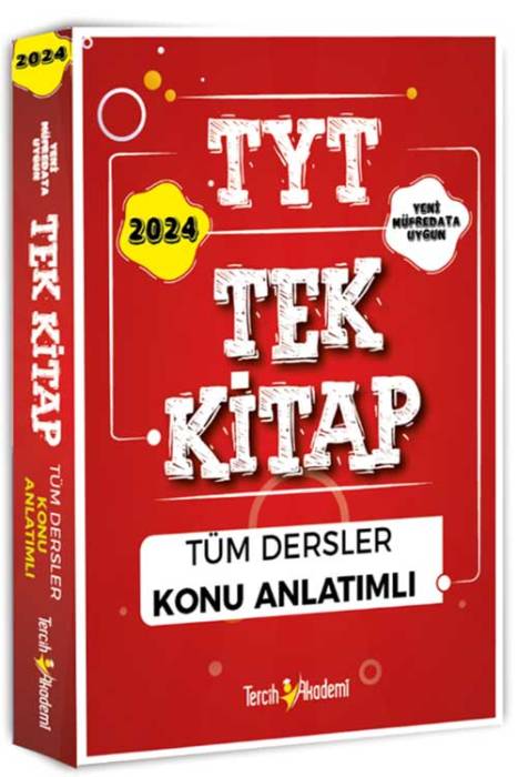 Tercih Akademi 2024 TYT Tüm Dersler Konu Anlatımlı Tek Kitap Tercih Akademi Yayınları