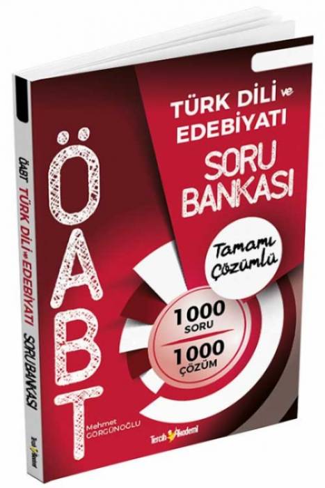 Tercih Akademi ÖABT Türk Dili ve Edebiyatı Tamamı Çözümlü Soru Bankası Tercih Akademi Yayınları