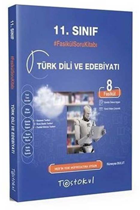 Test Okul 11. Sınıf Türk Dili ve Edebiyatı 8 Fasikül Soru Bankası Test Okul Yayınları