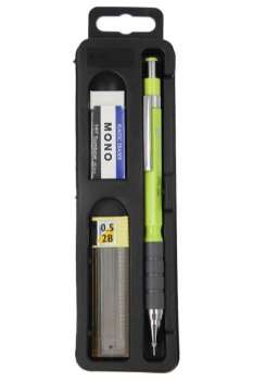 Tombow SH-300 Grip 0.5 Limon Yeşili Versatil Kalem Plastik Kutulu Okul Seti - Thumbnail