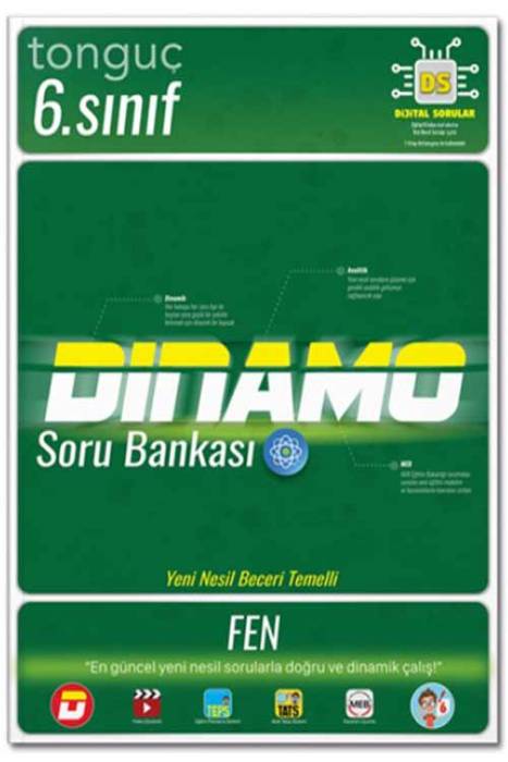 Tonguç 6. Sınıf Fen Bilimleri Dinamo Soru Bankası Tonguç Akademi Yayınları