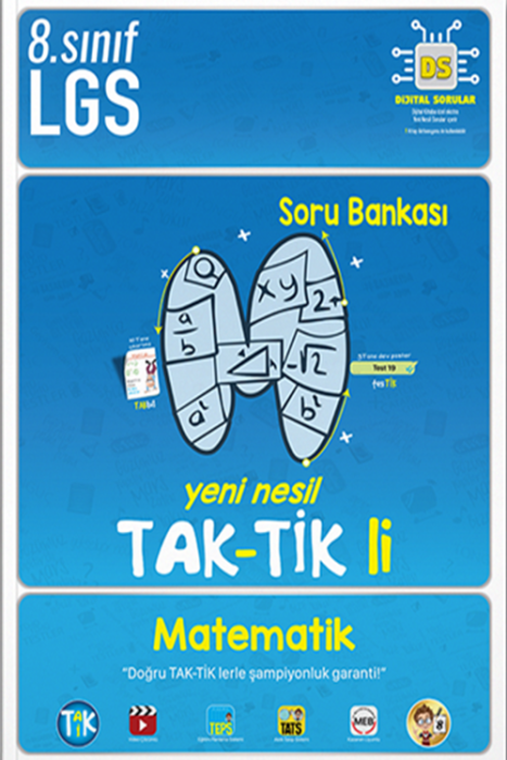 Tonguç 8. Sınıf Matematik Taktikli Soru Bankası ve 8. Sınıf LGS Tamamı Çözümlü 10 Deneme Hediyeli Tonguç Akademi Yayınları