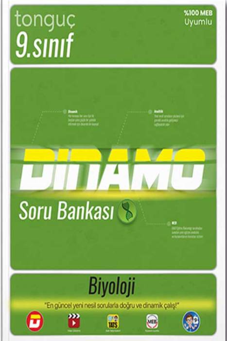 9. Sınıf Dinamo Biyoloji Soru Bankası Tonguç Akademi Yayınları