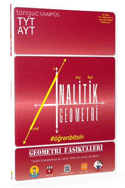 Tonguç Akademi YKS TYT AYT Geometri Fasikülleri Analitik Geometri Tonguç Akademi Yayınları