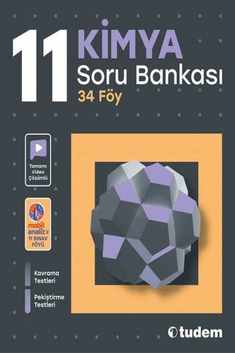 Tudem 11. Sınıf Kimya Soru Bankası Tudem Yayınları