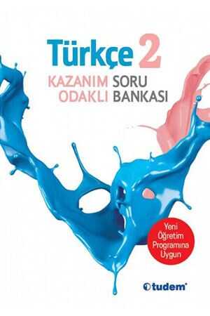 Tudem 2. Sınıf Türkçe Kazanım Odaklı Soru Bankası Tudem Yayınları