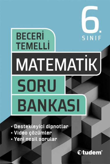 Tudem 6. Sınıf Matematik Beceri Temelli Soru Bankası Tudem Yayınları