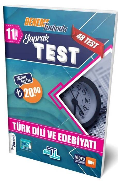  11. Sınıf Türk Dili ve Edebiyatı Yaprak Test Tümler Yayınlar