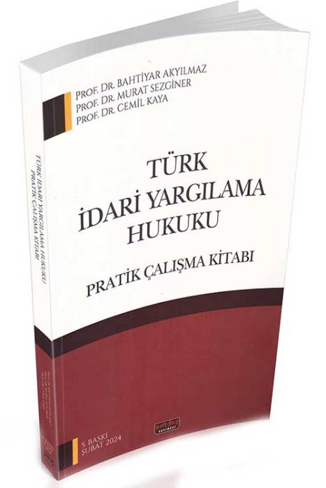Türk İdari Yargılama Hukuku Pratik Çalışmaları Savaş Yayınevi