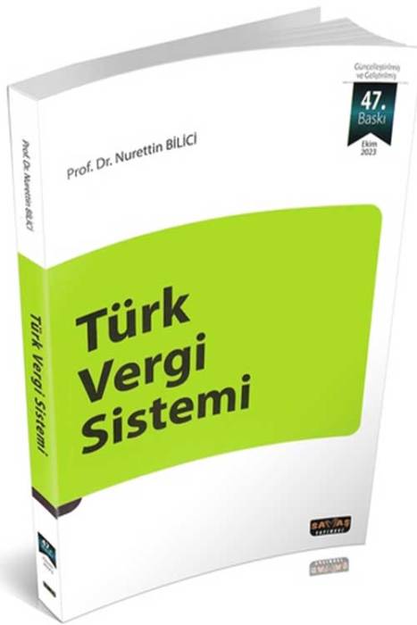 Türk Vergi Sistemi 47. Baskı Savaş Yayınları
