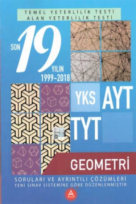 TYT AYT Geometri Son 19 Yılın Çıkmış Soruları ve Ayrıntılı Çözümleri A Yayınları FIRSAT ÜRÜNLERİ