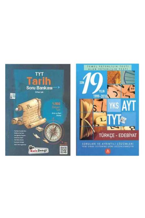 TYT AYT Tarih-Türkçe-Edebiyat Soru Bankası Seti