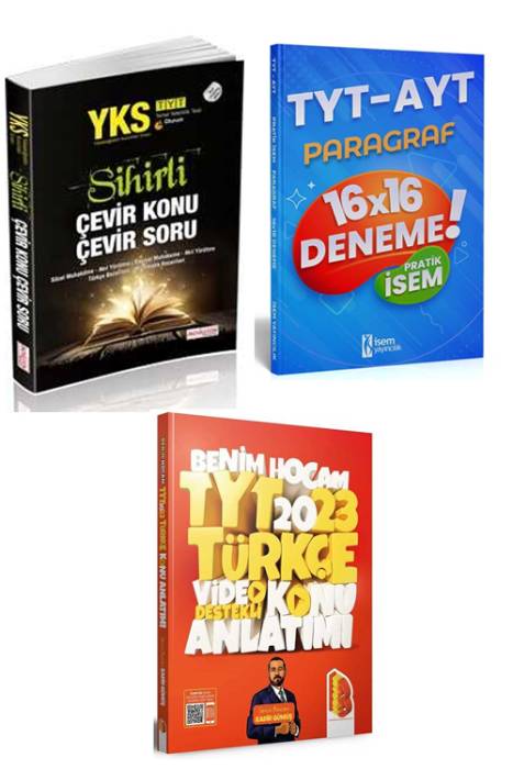 TYT AYT Tüm Dersler-Türkçe-Paragraf Soru Bankası ve Deneme Seti