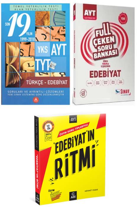 TYT AYT Türkçe Edebiyat Soru Bankası Seti