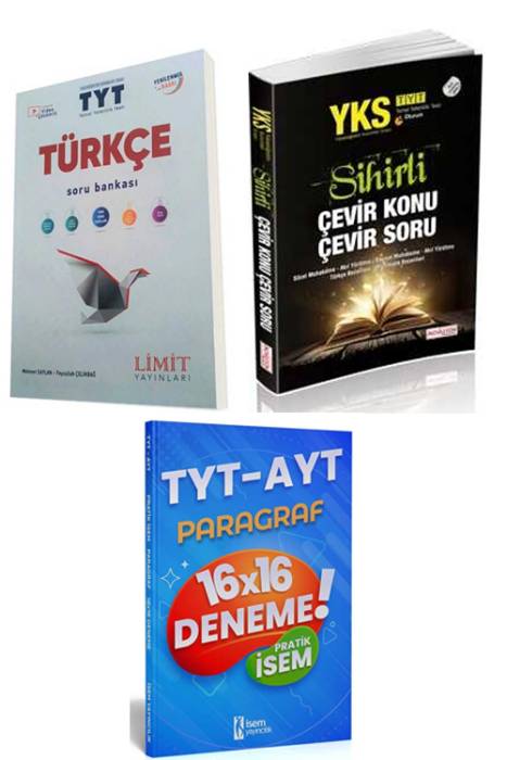 TYT AYT Türkçe Paragraf Çevir Konu Çevir Soru Bankası ve Deneme Seti