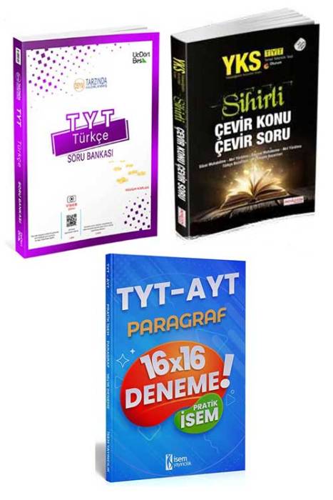 TYT AYT Türkçe Paragraf Çevir Konu Çevir Soru ve Kazandıran Deneme Seti