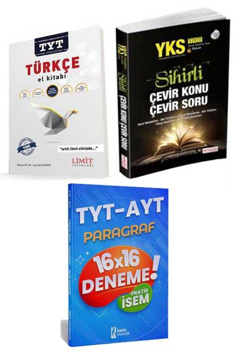 TYT AYT Türkçe Paragraf El Kitabı ve Soru Bankası Seti