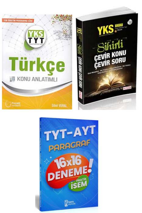 TYT AYT Türkçe Paragraf Konu Soru ve Deneme Seti