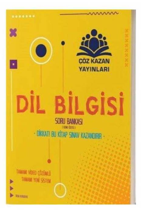 TYT Dil Bilgisi Konu Özetli Soru Bankası Çöz Kazan Yayınları