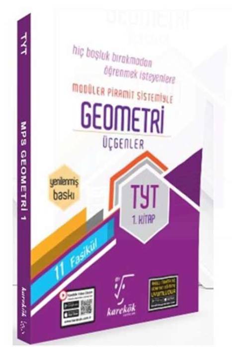 TYT Geometri Üçgenler 1. Kitap MPS 11 Fasikül Karekök Yayınları