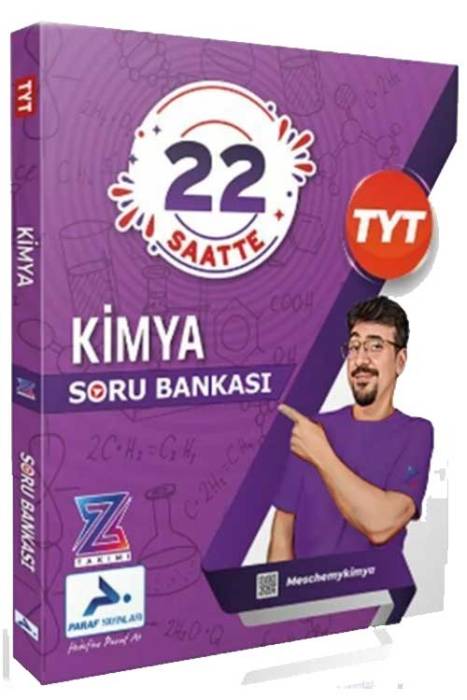 TYT Kimya Z Takımı 22 Saatte Soru Bankası Paraf Yayınları