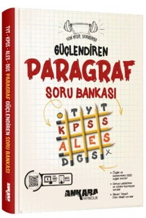 TYT KPSS ALES DGS Güçlendiren Paragraf Soru Bankası Ankara Yayıncılık