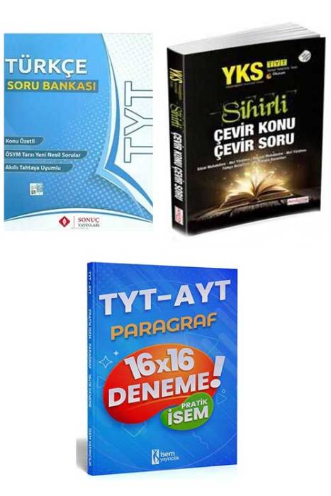TYT Tüm Dersler-Türkçe-Paragraf Soru Bankası Seti
