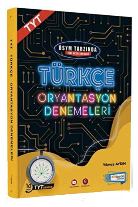 TYT Türkçe Oryantasyon Denemeleri Onburda Yayıncılık