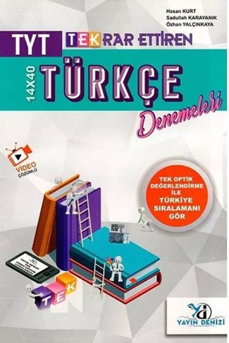 TYT Türkçe Tekrar Ettiren Denemeleri Yayın Denizi Yayınları