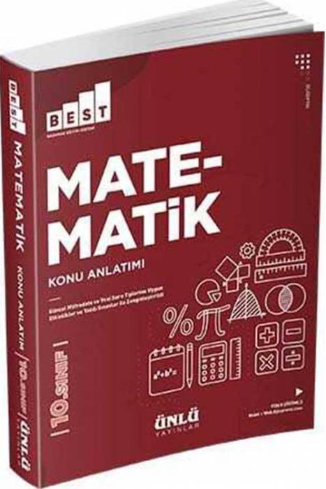 Ünlü 10. Sınıf Best Matematik Konu Anlatımı Ünlü Yayınlar