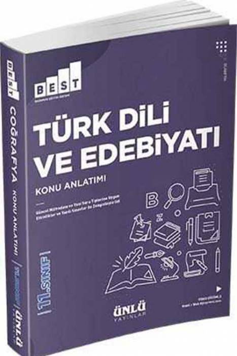 Ünlü 11. Sınıf Best Türk Dili ve Edebiyatı Konu Anlatımı Ünlü Yayınlar