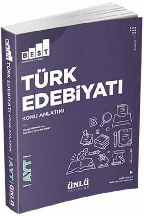 Ünlü AYT Best Türk Edebiyatı Konu Anlatımı Ünlü Yayınlar