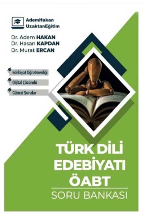 UZEM ÖABT Türk Dili ve Edebiyatı Soru Bankası Adem Hakan Yayınları