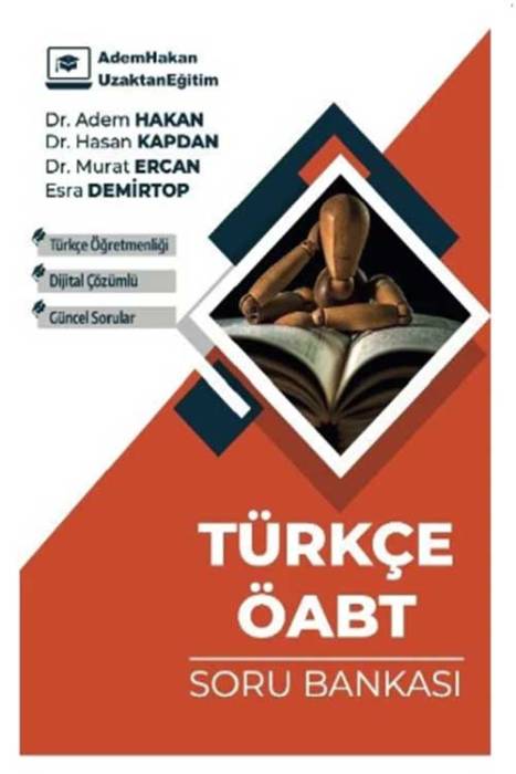 UZEM ÖABT Türkçe Soru Bankası Adem Hakan Yayınları
