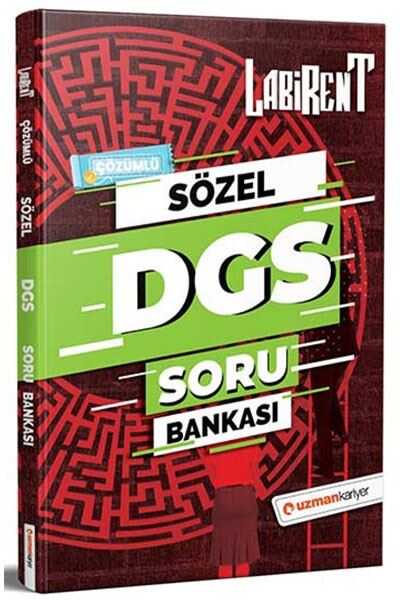 Süper Fiyat Uzman Kariyer 2021 DGS Labirent Sözel Çözümlü Soru Bankası Uzman Kariyer Yayınları