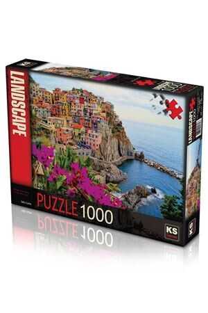 Village of Manarola Cinque Terre Italy 1000 Parça Puzzle 11309 KS Games