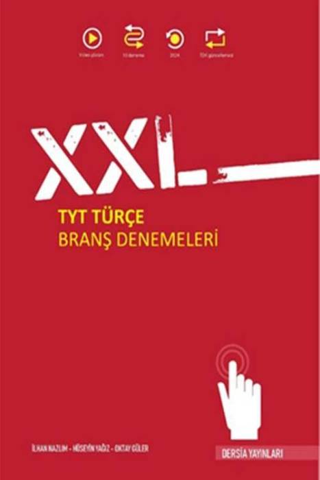 XXL TYT Türkçe Branş Denemeleri Güncel Baskı Dersia Yayınları