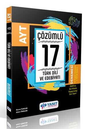Yanıt AYT Türk Dili ve Edebiyatı 17 Çözümlü Denemesi Yanıt Yayınları