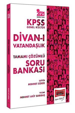 Yargı 2021 KPSS Genel Kültür Divan-ı Vatandaşlık Tamamı Çözümlü Soru Bankası Yargı Yayınları