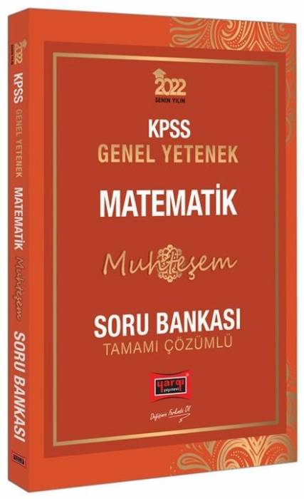 Yargı 2022 KPSS Matematik Muhteşem Soru Bankası Çözümlü Yargı Yayınları