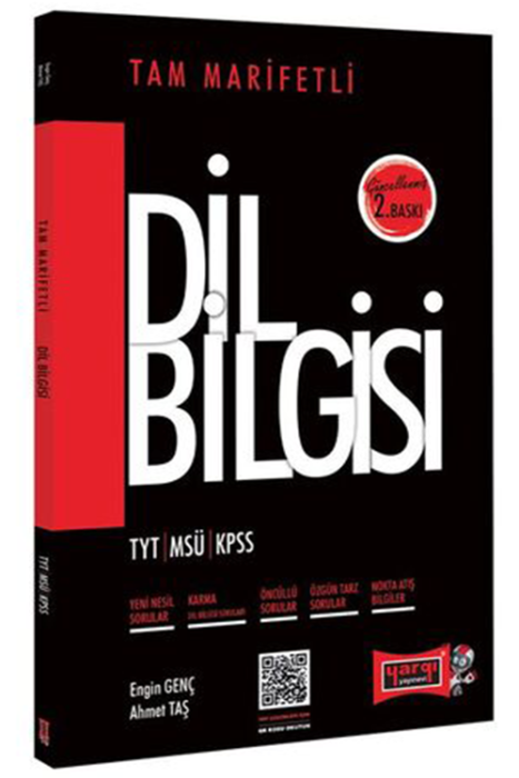 TYT MSÜ KPSS İçin Tam Marifetli Dil Bilgisi Soru Bankası Yargı Yayınları