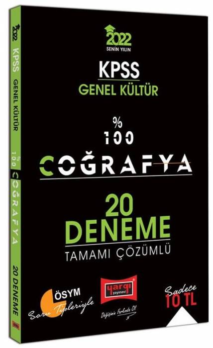 Yargı 2022 KPSS Coğrafya 100 de 100 20 Deneme Çözümlü Yargı Yayınları
