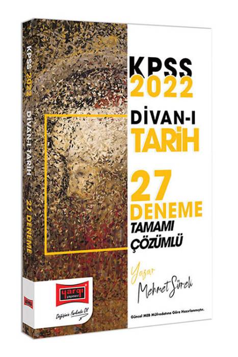 Yargı 2022 KPSS Divan-ı Tarih Tamamı Çözümlü 27 Deneme Yargı Yayınları