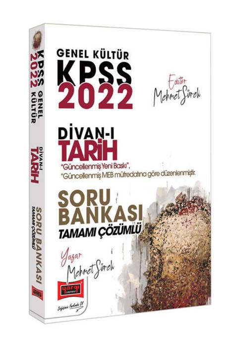 Yargı 2022 KPSS Genel Kültür Divan-ı Tarih Tamamı Çözümlü Soru Bankası Yargı Yayınları