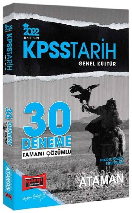 Yargı 2022 KPSS Tarih Ataman 30 Deneme Çözümlü - Fethi Narin Yargı Yayınları