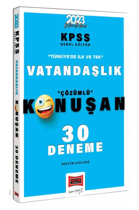 2023 KPSS Genel Kültür Konuşan Vatandaşlık 30 Deneme Yargı Yayınları