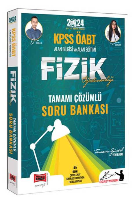 2024 KPSS ÖABT Fizik Öğretmenliği Tamamı Çözümlü Soru Bankası Yargı Yayınları