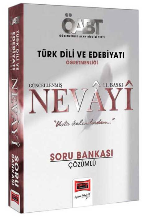 2023 KPSS ÖABT Nevayi Türk Dili ve Edebiyatı Öğretmenliği Çözümlü Soru Bankası Yargı Yayınları
